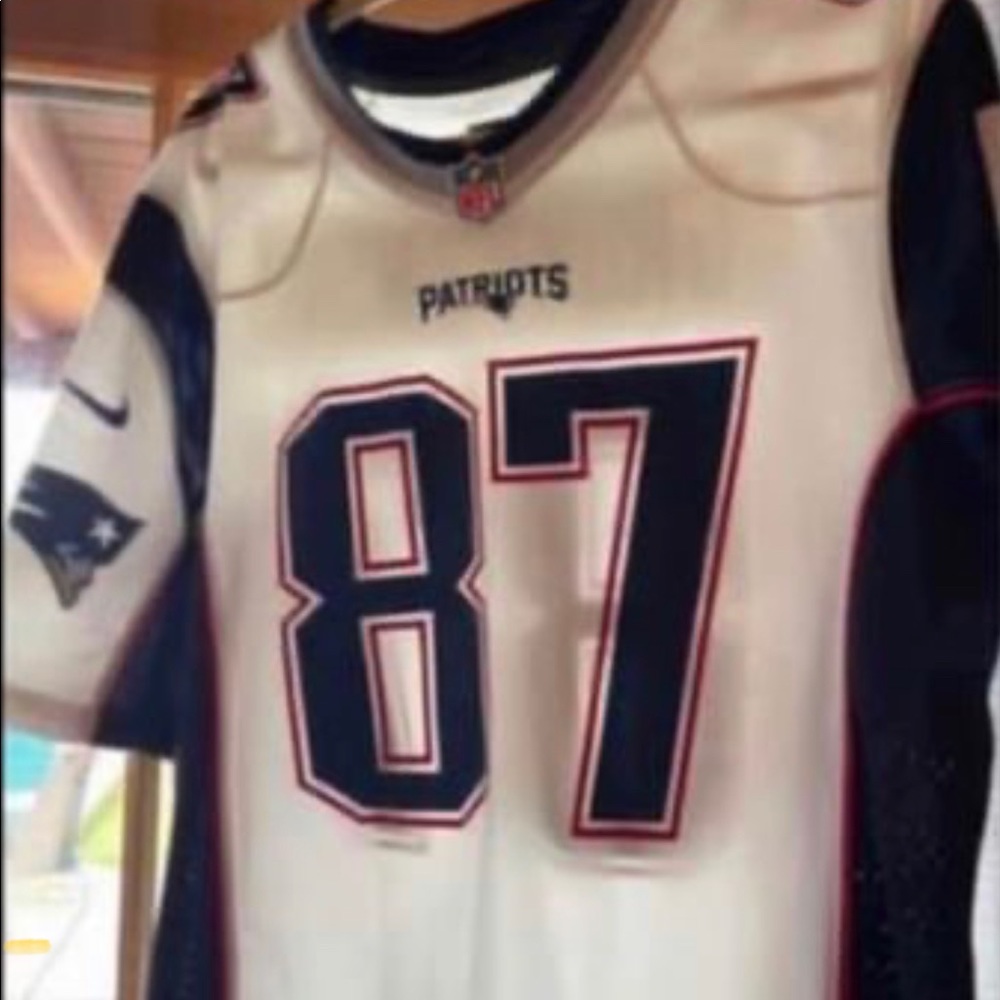 Rob Gronkowski Patriots Football Jersey Mens Medium